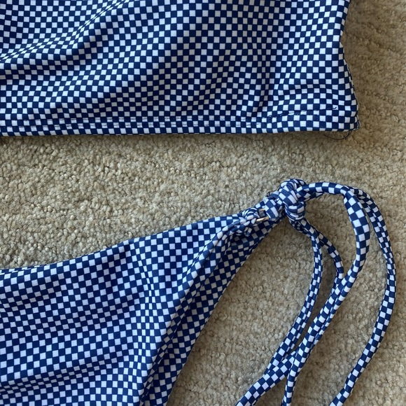 Checky Two Piece Bikini - Picture 3 of 4